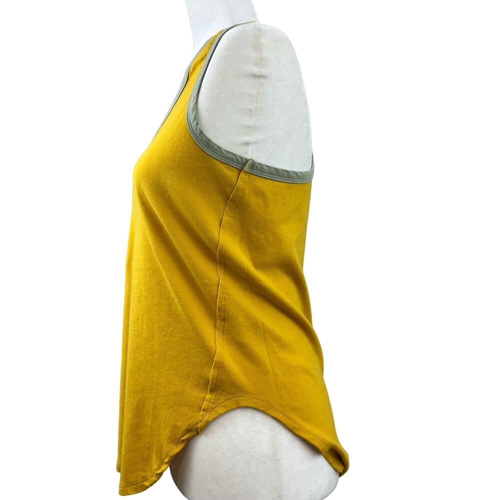 Women's Mustard Yellow Tank Top - Picture 4 of 10